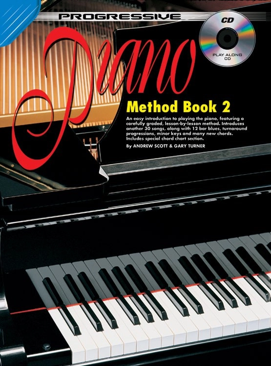 Progressive Piano Method, Book 2 - Turner/Scott - Piano - Book/CD