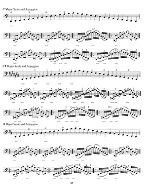 The Cellist\'s Guide to Scales and Arpeggios - Buchholz/Jesselson - Cello - Book/Media Online