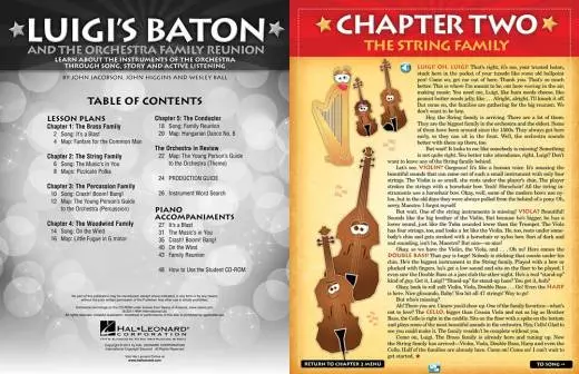Luigi\'s Baton and the Orchestra Family Reunion - Jacobson/Higgins/Ball - Performance/Accompaniment CD
