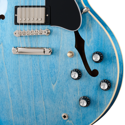 ES-335 Electric Guitar with Hardshell Case - Ocean Blue