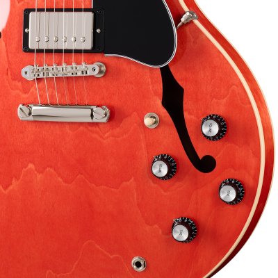 ES-335 Electric Guitar with Hardshell Case - Watermelon