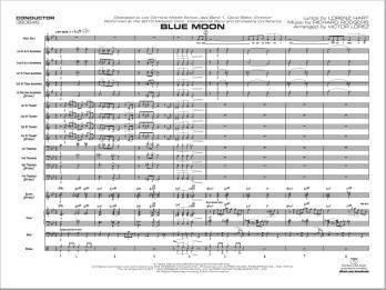 Blue Moon - Rogers/Hart - Lopez - Jazz Ensemble/Vocal - Gr. 2