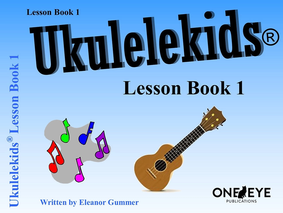 Ukulelekids Lesson Book 1 - Gummer - Ukulele - Book