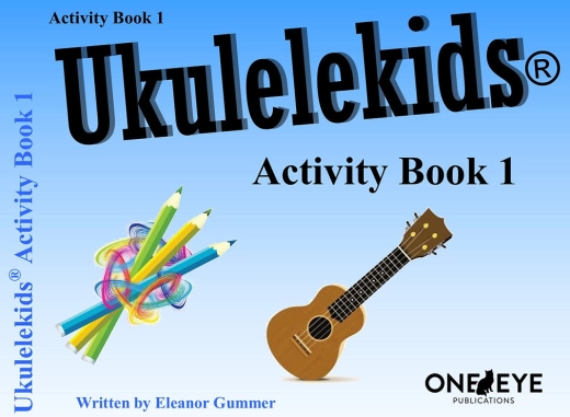 One Eye Publications - Ukulelekids Activity Book 1 - Gummer - Ukulele - Book