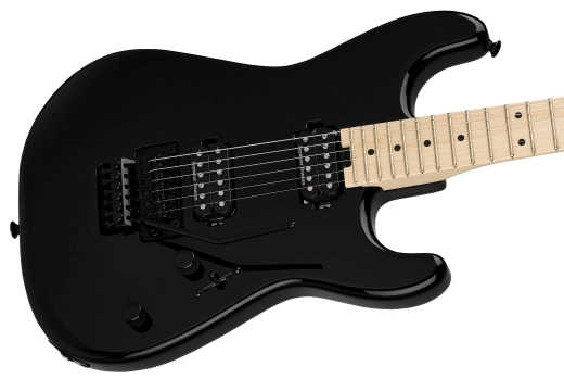 Pro-Mod San Dimas Style 1 HH FR MPL, Maple Fingerboard - Gloss Black