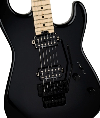 Pro-Mod San Dimas Style 1 HH FR MPL, Maple Fingerboard - Gloss Black