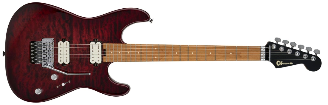 Pro-Mod Plus San Dimas Style 1 HH FR CM, Carmalized Maple Fingerboard - Sangria Burst