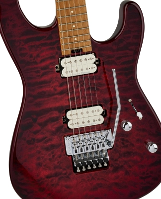 Pro-Mod Plus San Dimas Style 1 HH FR CM, Carmalized Maple Fingerboard - Sangria Burst