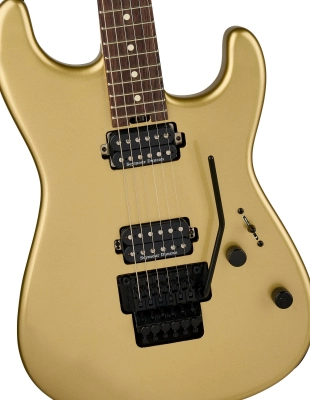 Pro-Mod San Dimas Style 1 HH FR RW, Rosewood Fingerboard - Pharaohs Gold