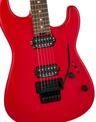 Pro-Mod San Dimas Style 1 HH FR RW, Rosewood Fingerboard - Satin Ferrari Red