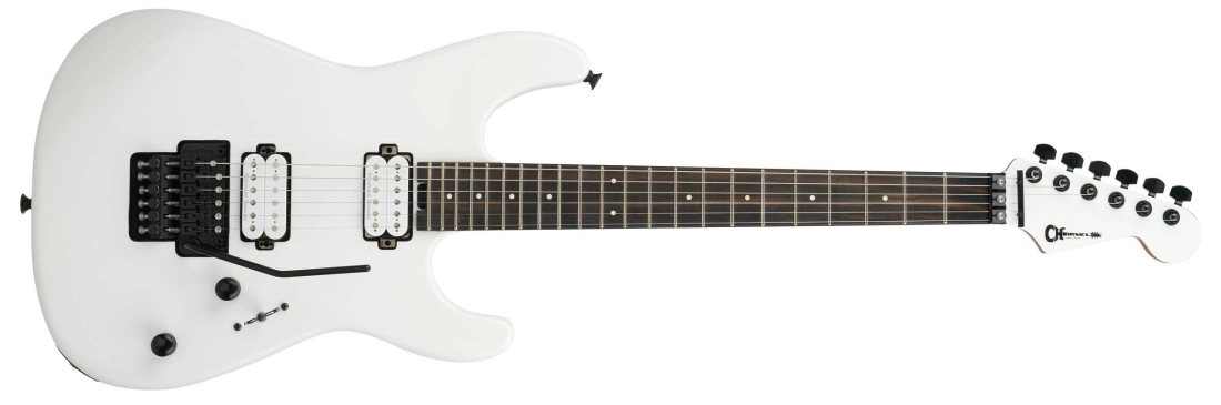 Pro-Mod Plus San Dimas Style 1 HH FR E, Ebony Fingerboard - Snow White