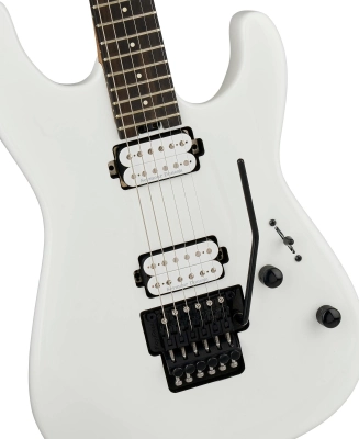 Pro-Mod Plus San Dimas Style 1 HH FR E, Ebony Fingerboard - Snow White