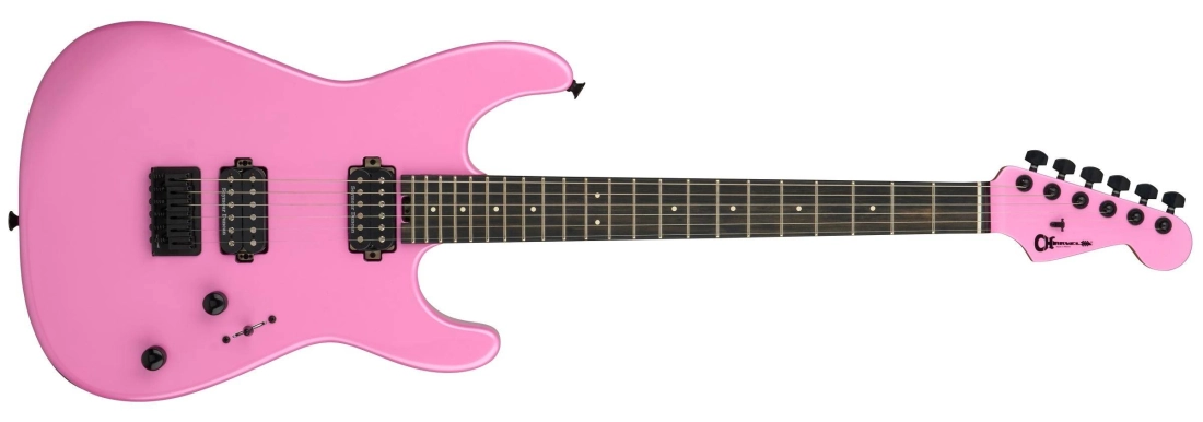 Pro-Mod Plus San-Dimas Style 1 HH HT E, Ebony Fingerboard - Platinum Pink