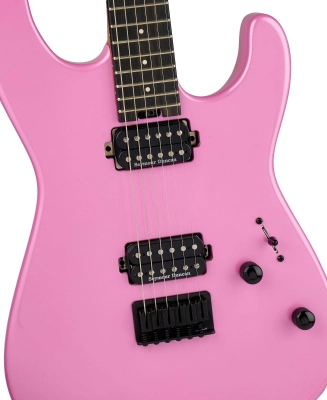 Pro-Mod Plus San-Dimas Style 1 HH HT E, Ebony Fingerboard - Platinum Pink