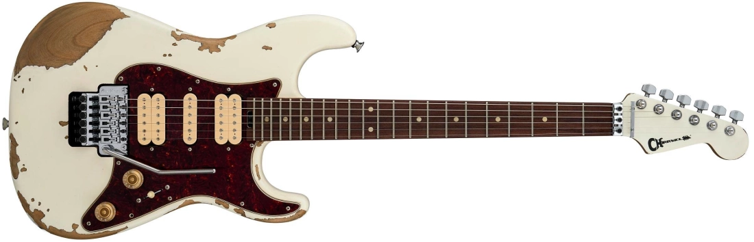 Super-Stock So-Cal Style 1 HH FR RW, Rosewood Fingerboard - Aged Arctic