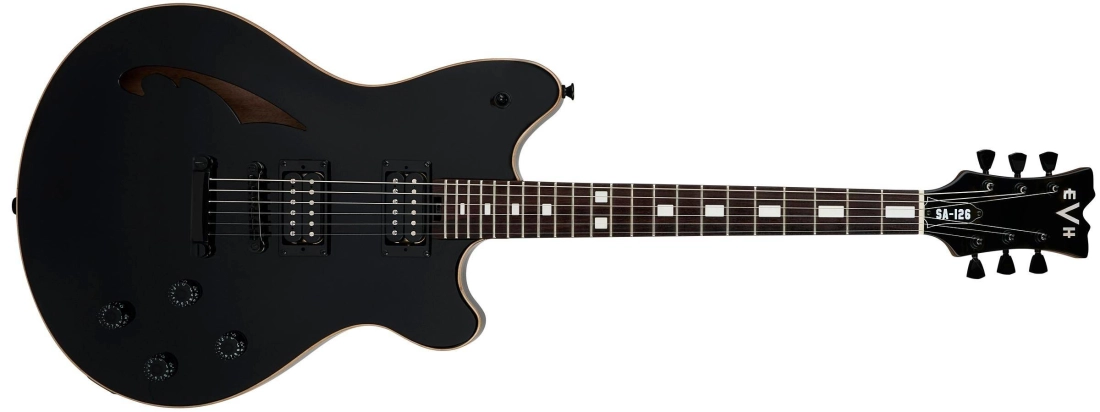 SA-126 Standard Electric Guitar - Piano Black