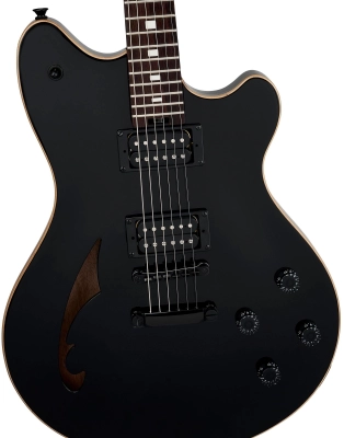 SA-126 Standard Electric Guitar - Piano Black