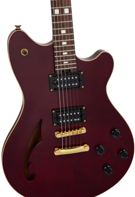 SA-126 Standard Electric Guitar - Wine Red