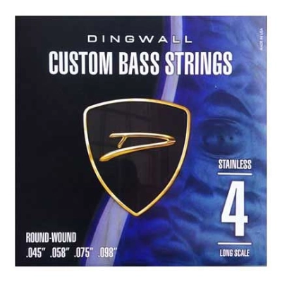 Dingwall Guitars - Long Scale 4-String Bass Set - Stainless Steel