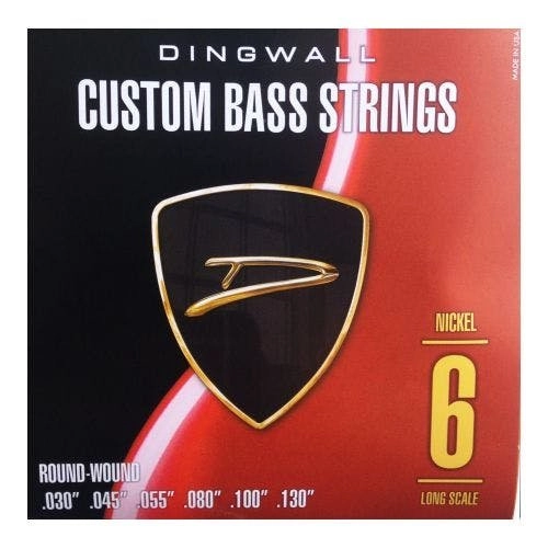 Long Scale 6-String Bass Set - Nickel