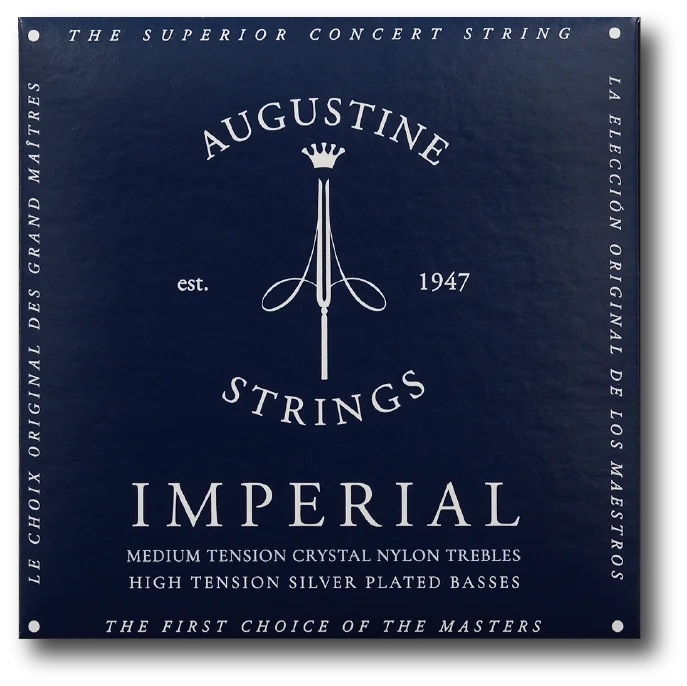 Imperial Blue High Tension Silver Plated String Set
