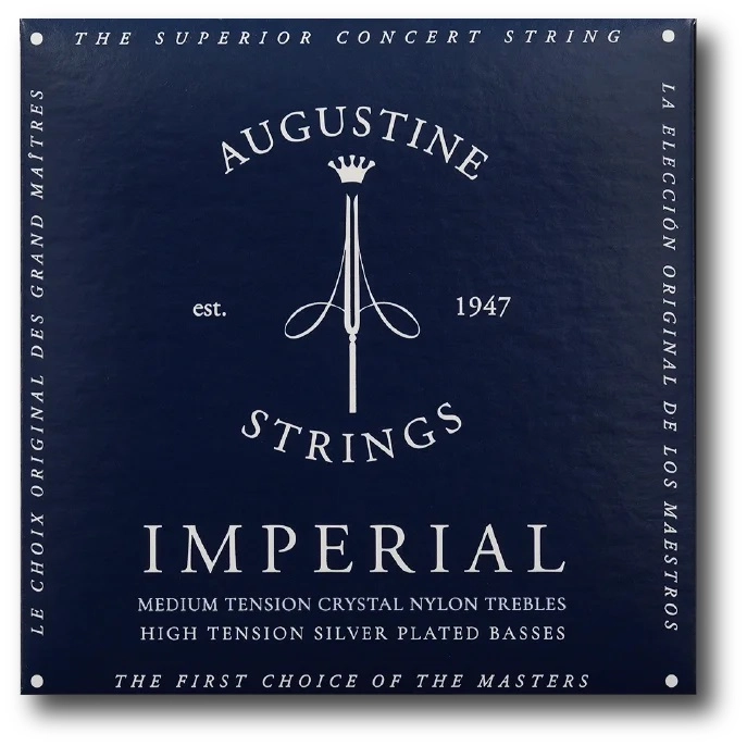 Imperial Blue High Tension Silver Plated String Set