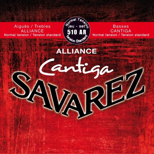 510AR Alliance Cantiga Normal Tension Guitar Strings Set