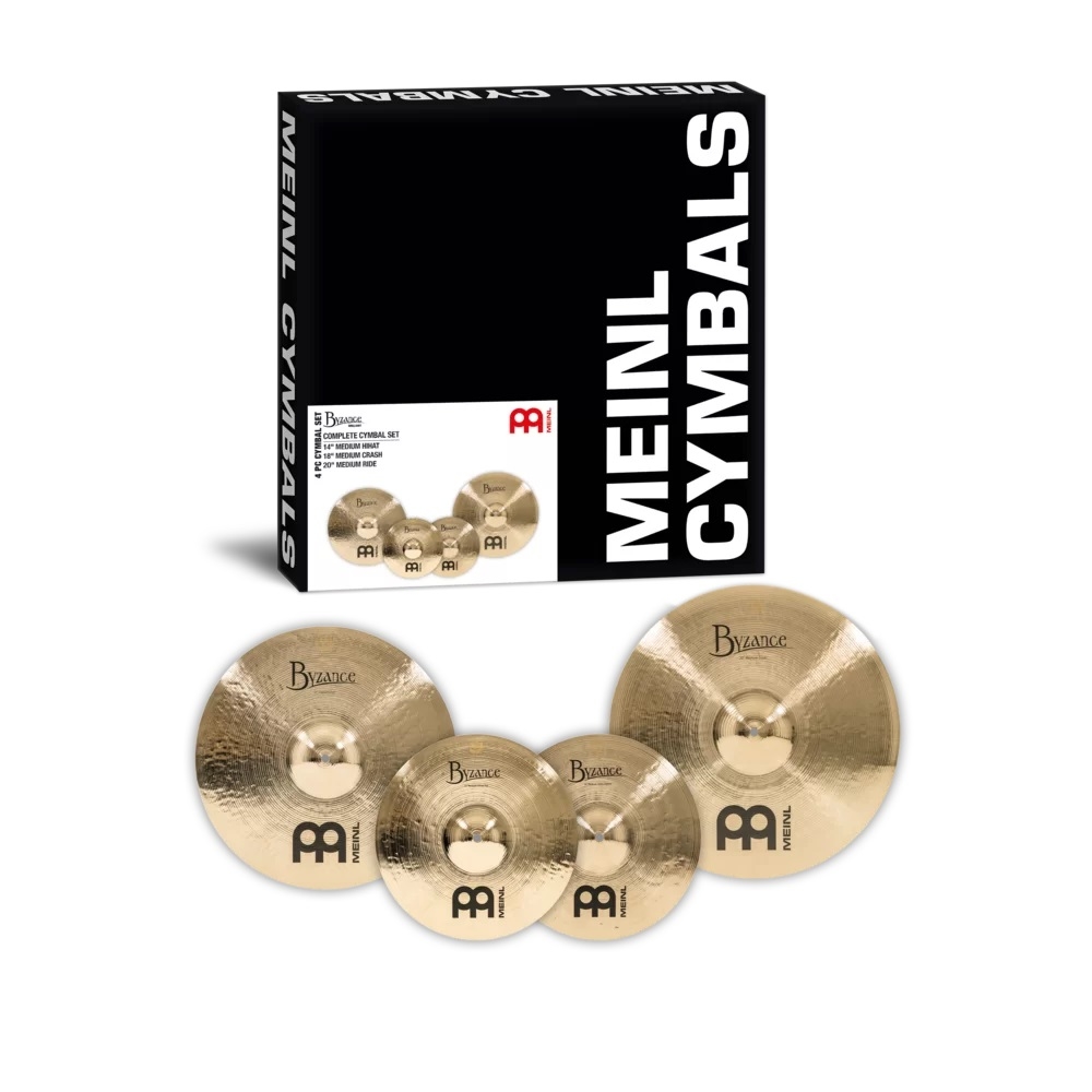 Byzance Brilliant Medium Complete Cymbal Set