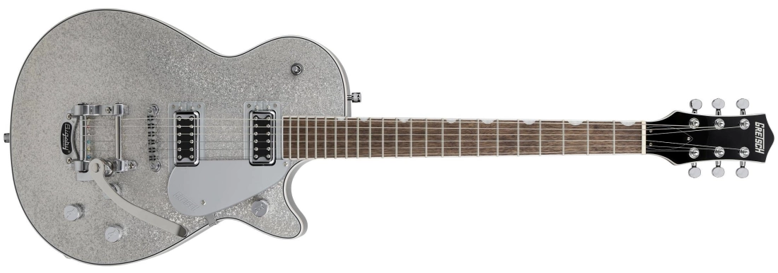 G5230T Electromatic Sparkle Jet FT Single-Cut with Bigsby, Laurel Fingerboard - Silver Sparkle