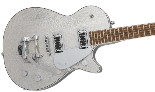 G5230T Electromatic Sparkle Jet FT Single-Cut with Bigsby, Laurel Fingerboard - Silver Sparkle