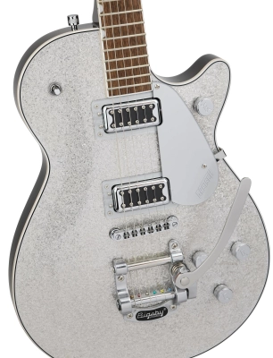 G5230T Electromatic Sparkle Jet FT Single-Cut with Bigsby, Laurel Fingerboard - Silver Sparkle