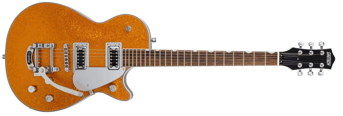 G5230T Electromatic Sparkle Jet FT Single-Cut with Bigsby, Laurel Fingerboard - Gold Sparkle