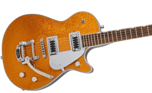 G5230T Electromatic Sparkle Jet FT Single-Cut with Bigsby, Laurel Fingerboard - Gold Sparkle