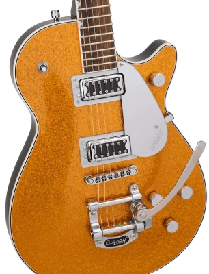 G5230T Electromatic Sparkle Jet FT Single-Cut with Bigsby, Laurel Fingerboard - Gold Sparkle