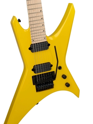 Pro Series Signature Dave Davidson Warrior WR7, Ebony Fingerboard - Ferrari Yellow