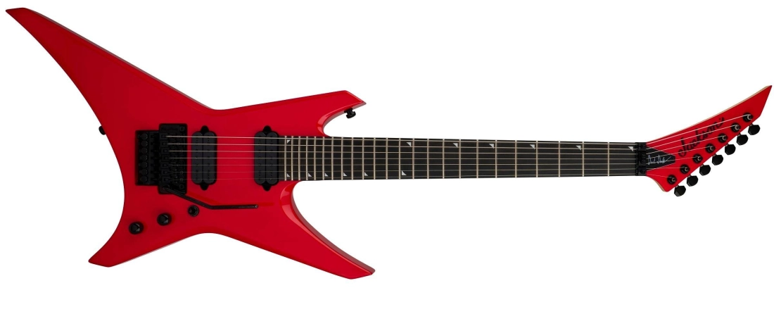 Pro Series Signature Dave Davidson Warrior WR7, Ebony Fingerboard - Ferrari Red