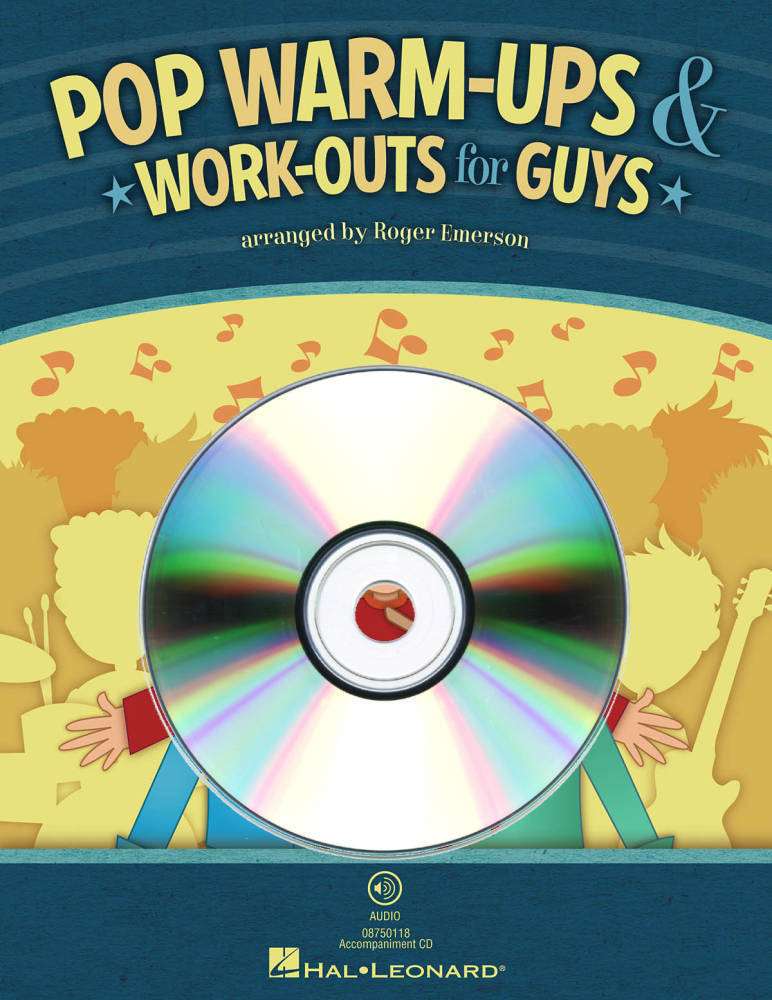 Pop Warm-Ups & Work-Outs for Guys - Emerson - Accompaniment CD