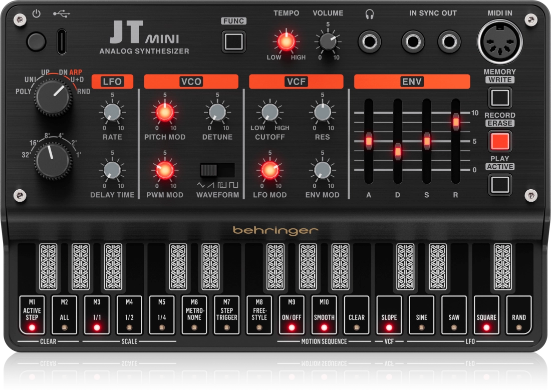 JT MINI Analog Polyphonic Synthesizer