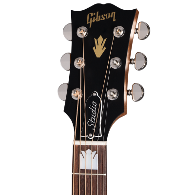 SJ-200 Studio Walnut Acoustic/Electric Guitar with Hardshell Case - Satin Walnut Burst