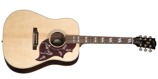 Gibson - Hummingbird Studio Rosewood Acoustic/Electric Guitar with Hardshell Case - Satin Natural