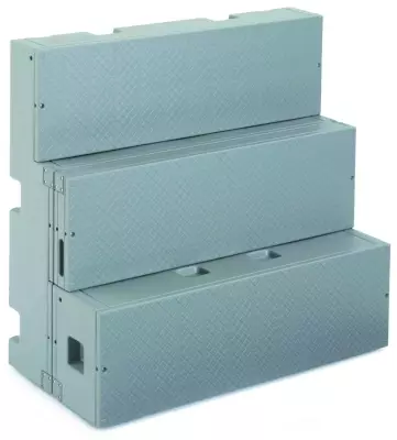 FlipForm Elementary Multi-Position Choral Riser - Grey