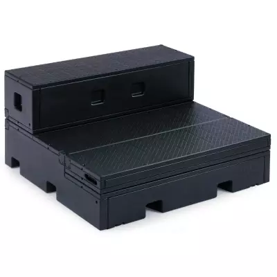 FlipForm Elementary Multi-Position Choral Riser - Black