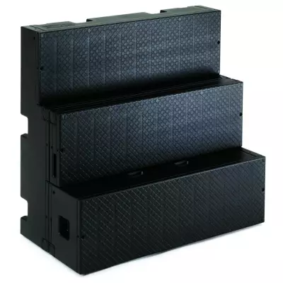 FlipForm Elementary Multi-Position Choral Riser - Black