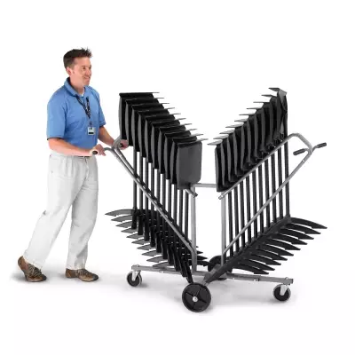 Move and Store Chair Cart