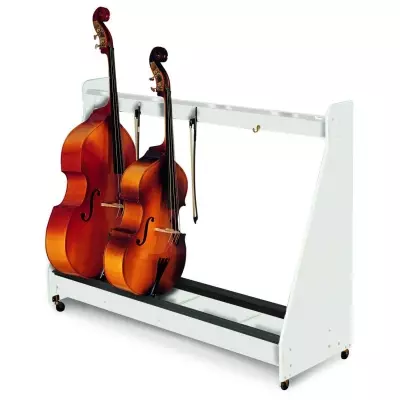 4-Cello Mobile Storage Rack - Oyster