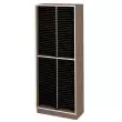 Wenger - 2-Column Tall Mobile Band\/Orchestra Folio Cabinet - Evening Tigris