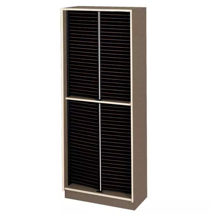 2-Column Tall Mobile Band/Orchestra Folio Cabinet - Evening Tigris