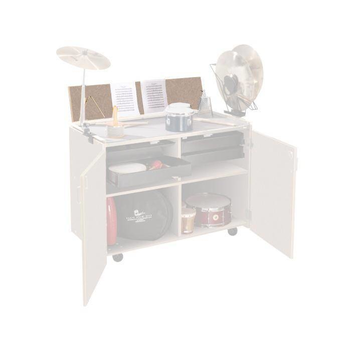 Pop-Up Music Desk for Percussion Workstations - Evening Tigris