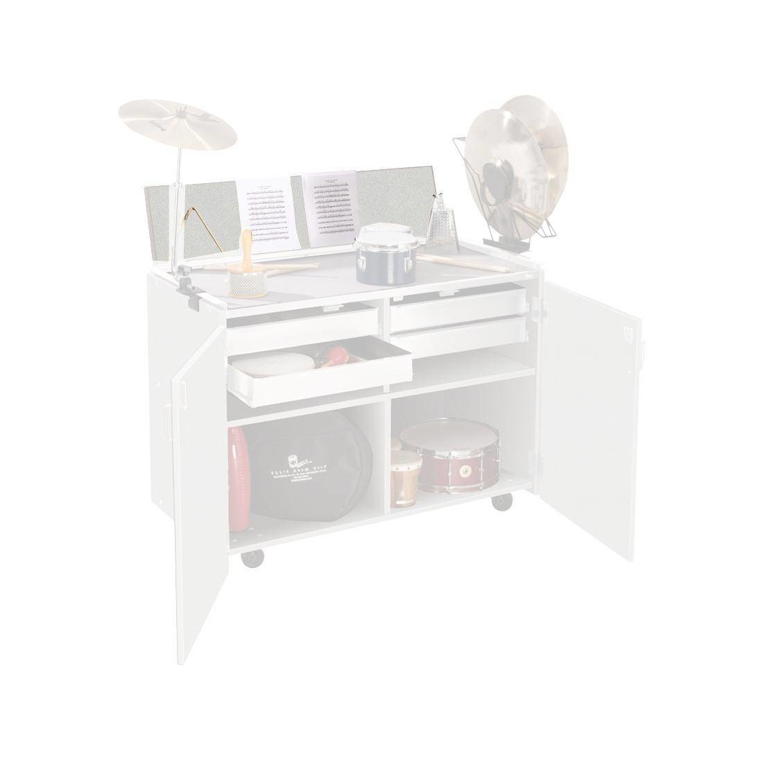 Pop-Up Music Desk for Percussion Workstations - Oyster