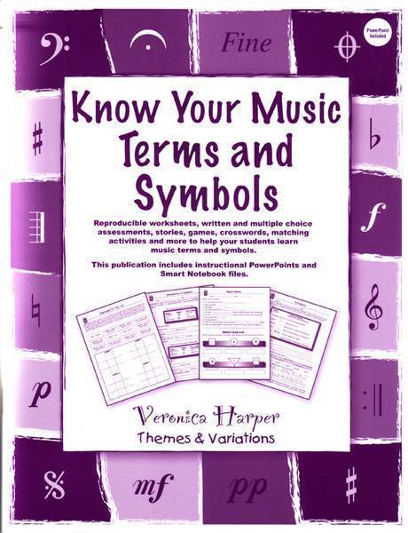 Know Your Music Terms and Symbols - Harper - Book/CD